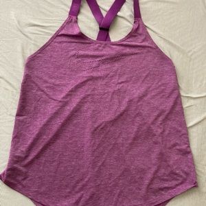 Women’s Nike purple workout top